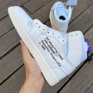 New Arrival AJ 1 Retro High Off-White AQ0818-100