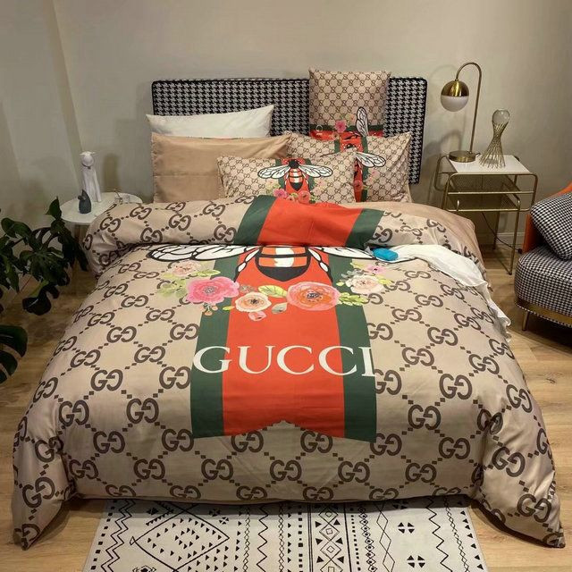 Bee Luxury GG Bedding Sets Duvet Cover Luxury Brand Bedroom Sets 064 Bee Luxury GG Bedding Sets Duvet Cover Luxury Brand Bedroom Sets 064