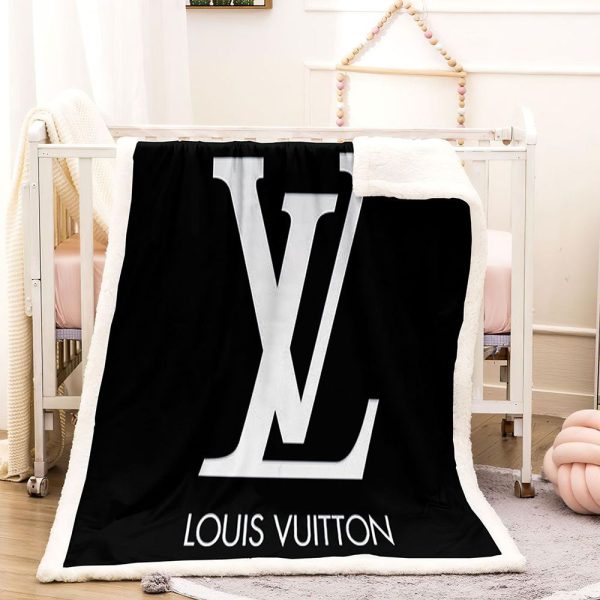 Black And White Louis Vuitton Blanket 008