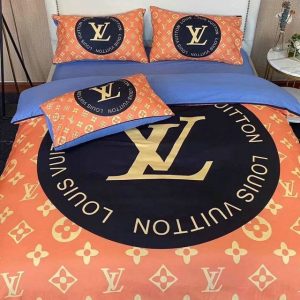 LV Sp Type Bedding Sets Duvet Cover LV Bedroom Sets Luxury Brand Bedding 153