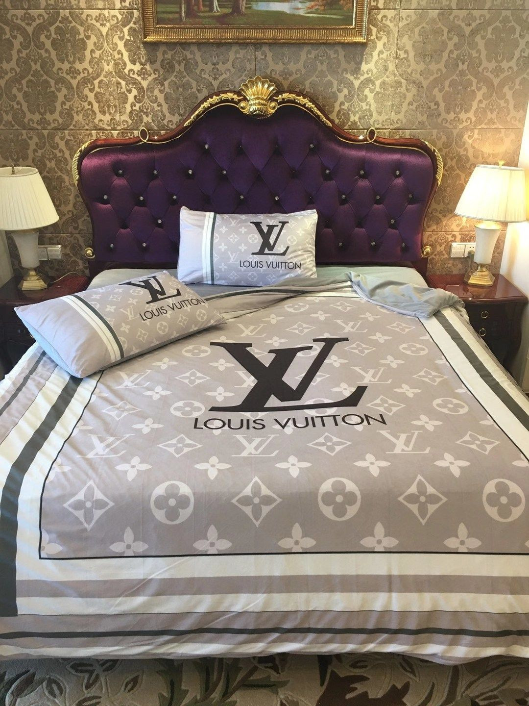 LV Sp Type Bedding Sets Duvet Cover LV Bedroom Sets Luxury Brand Bedding 230 LV Sp Type Bedding Sets Duvet Cover LV Bedroom Sets Luxury Brand Bedding 230
