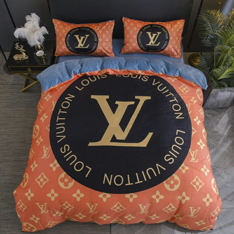 LV Type Bedding Sets LV Luxury Brand Bedding 289 LV Type Bedding Sets LV Luxury Brand Bedding 289