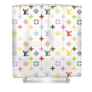 Louis Vuitton Shower Curtain Stars 060