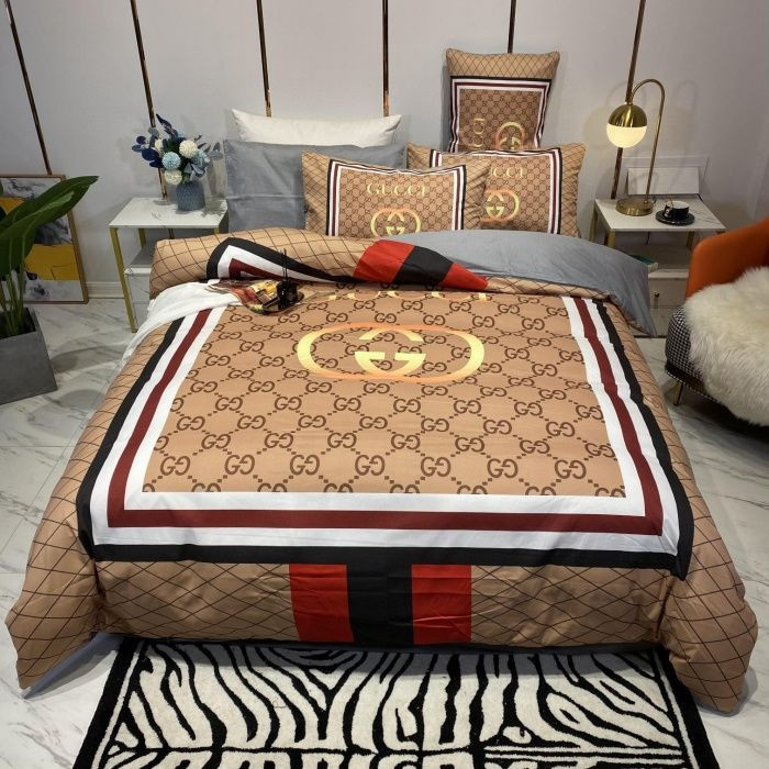 Luxury GG Bedding Sets Duvet Cover Luxury Brand Bedroom Sets 129 Luxury GG Bedding Sets Duvet Cover Luxury Brand Bedroom Sets 129