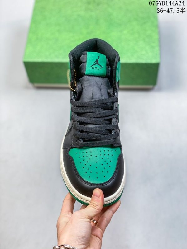 New Arrival AJ 1 PINE GREEN HIGH OG 555088-030