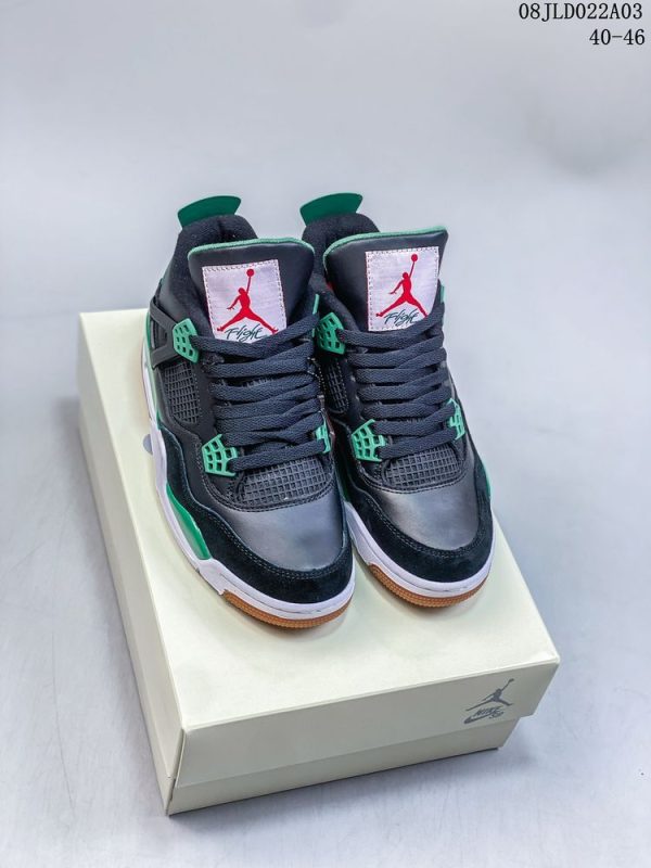 New Arrival AJ 4 Retro Green Glow 308497-033