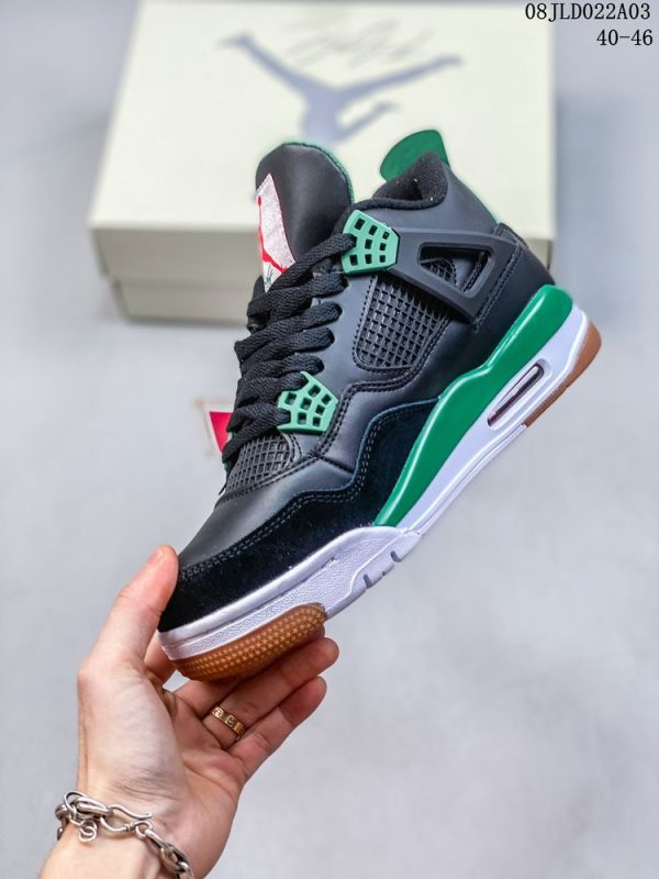 New Arrival AJ 4 Retro Green Glow 308497-033