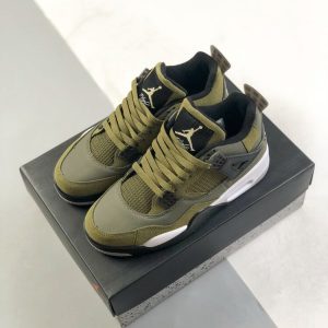 New Arrival Jordan 4 Retro SE Craft Medium Olive FB9927 200 3