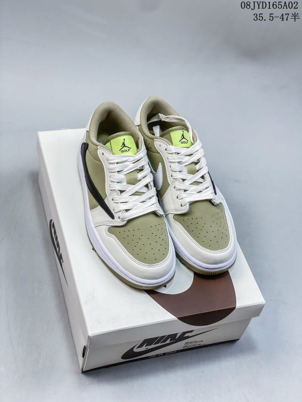 New Arrival Travis Scott x AJ1 Low Golf FZ3124-200