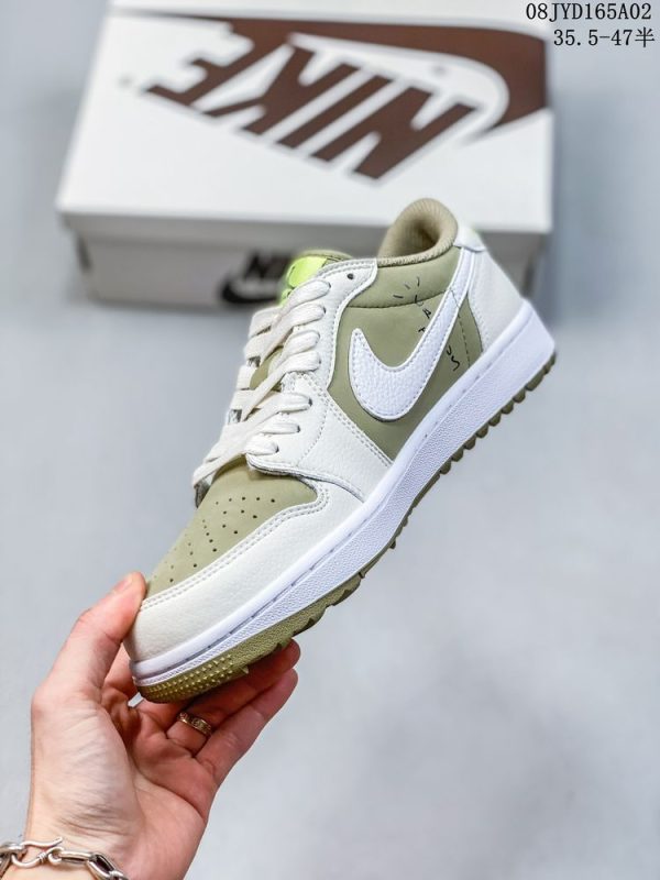 New Arrival Travis Scott x AJ1 Low Golf FZ3124-200