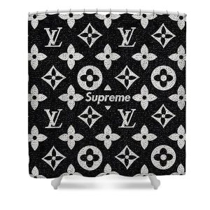 Supreme X Louis Vuitton Art Shower Curtain 101