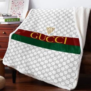 White Gucci Blanket 030