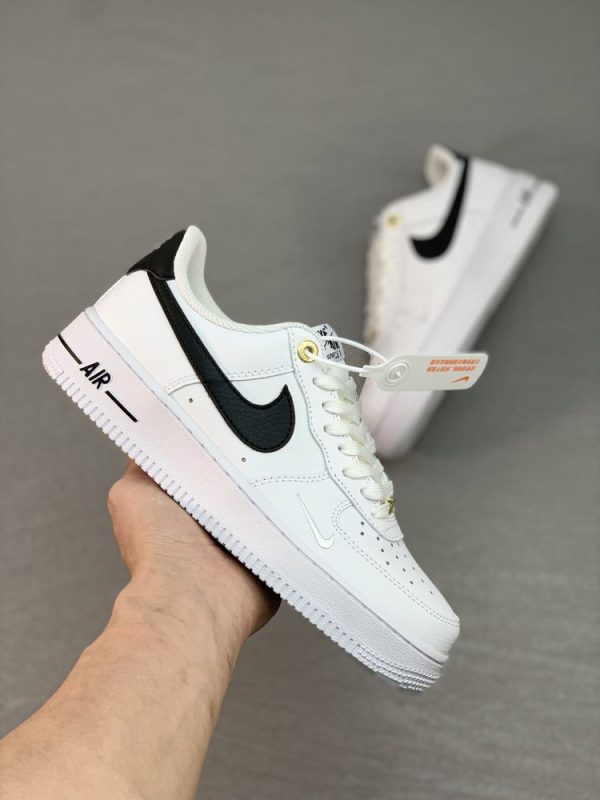 New Arrival AF1 Low ’07 LV8 40th Anniversary White Black AJ3155