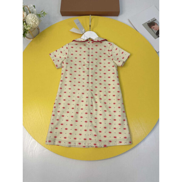 Gucci Kids Dress Cream