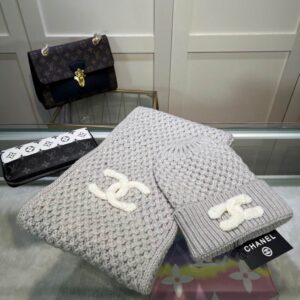 Chanel scarf hat dx (42) 2299742